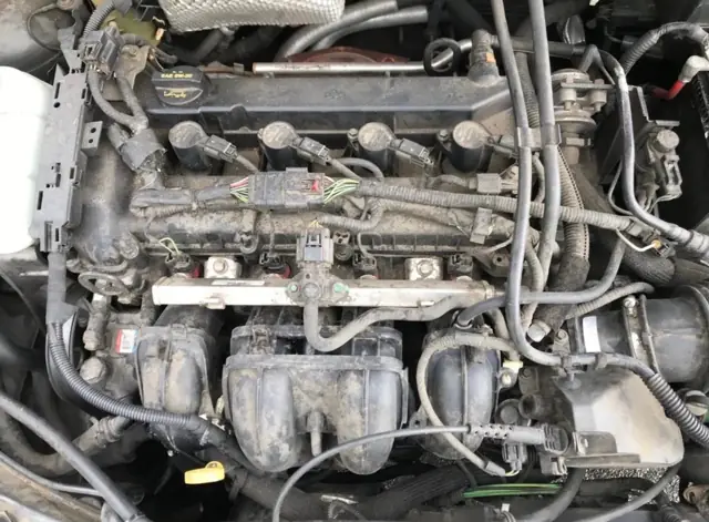 Ignition coils and injectors checked for a misfire