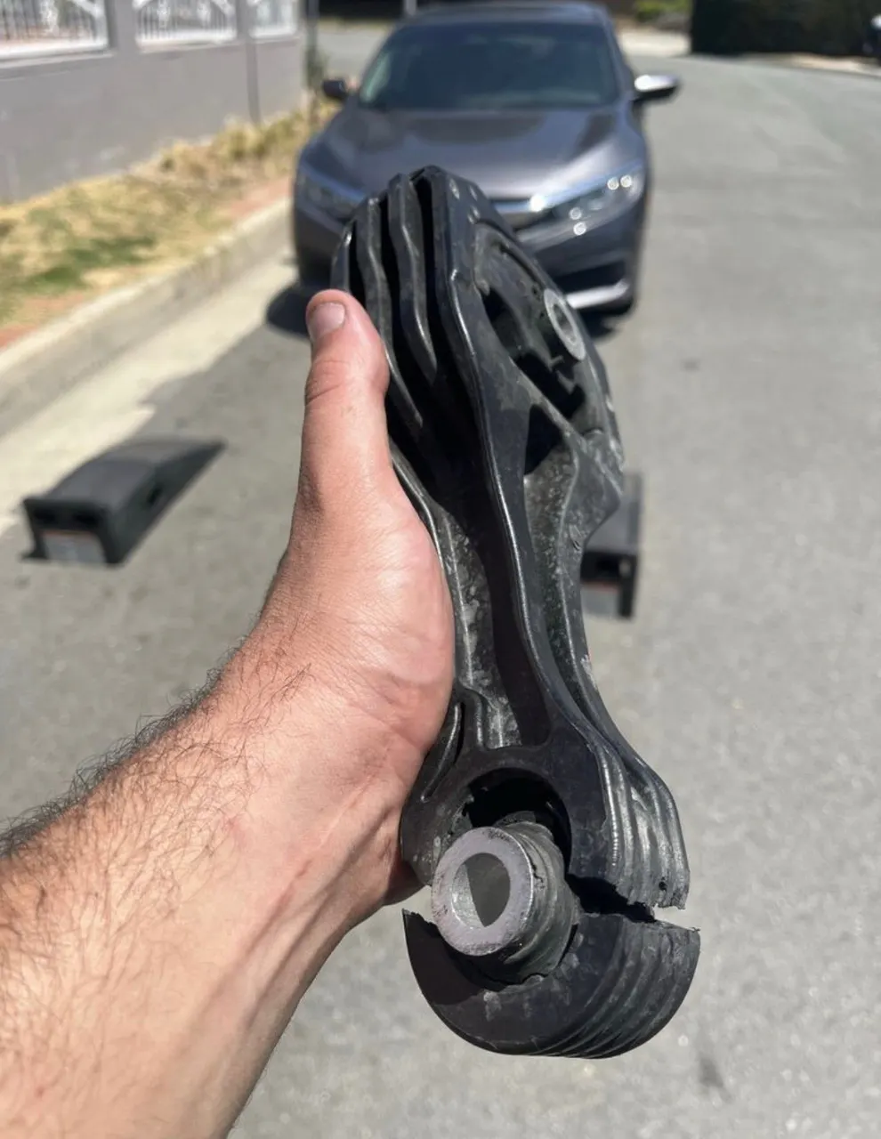 Removed engine mount